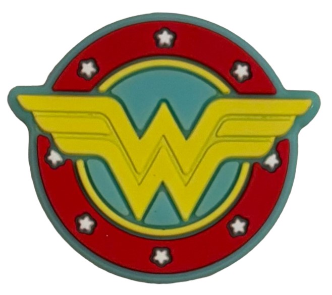 Silicone Focal Bead - Wonder Woman - #FB058