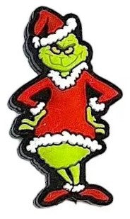 Silicone Focal Bead - Grinch - #FB062