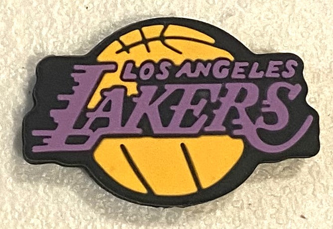 Silicone Focal Bead - Lakers - #FB096