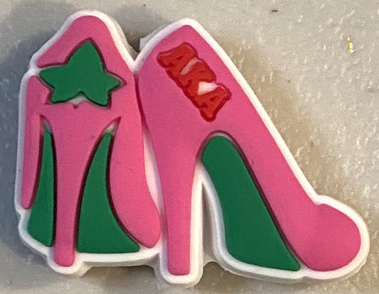 Silicone Focal Bead - Alpha Kappa Alpha - #FB153