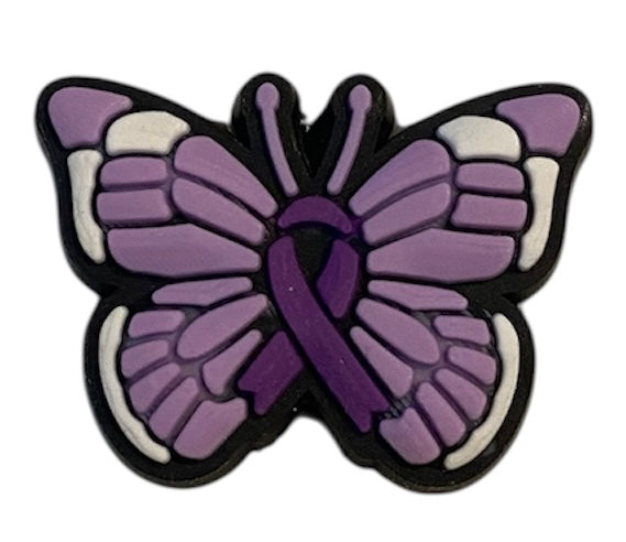 Silicone Focal Bead - Butterfly - #FB158