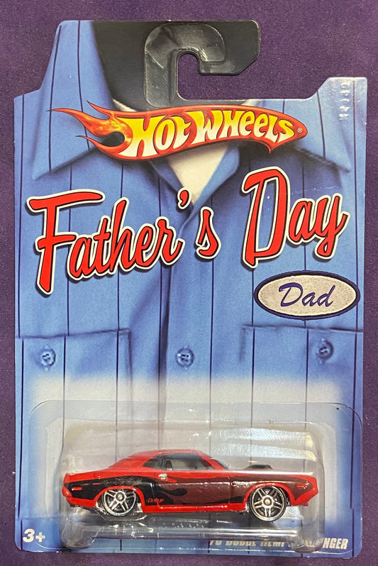 2009 Hot Wheels Father's Day #1 70 Dodge Hemi Challenger