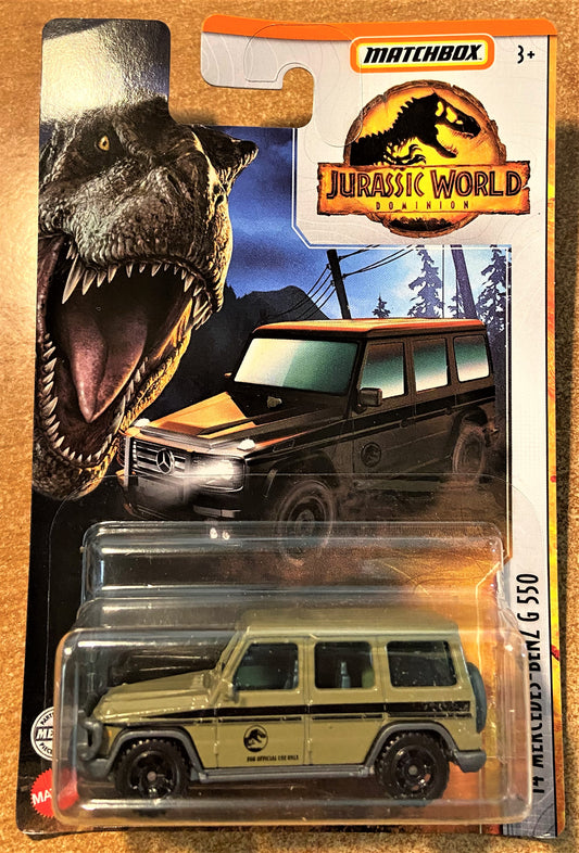 2022 Matchbox Jurassic World 14 Mercedes Benz G550