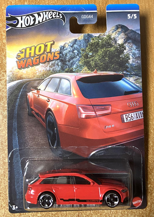 2024 Hot Wheels Hot Wagons #5 17 Audi RS6 Avant