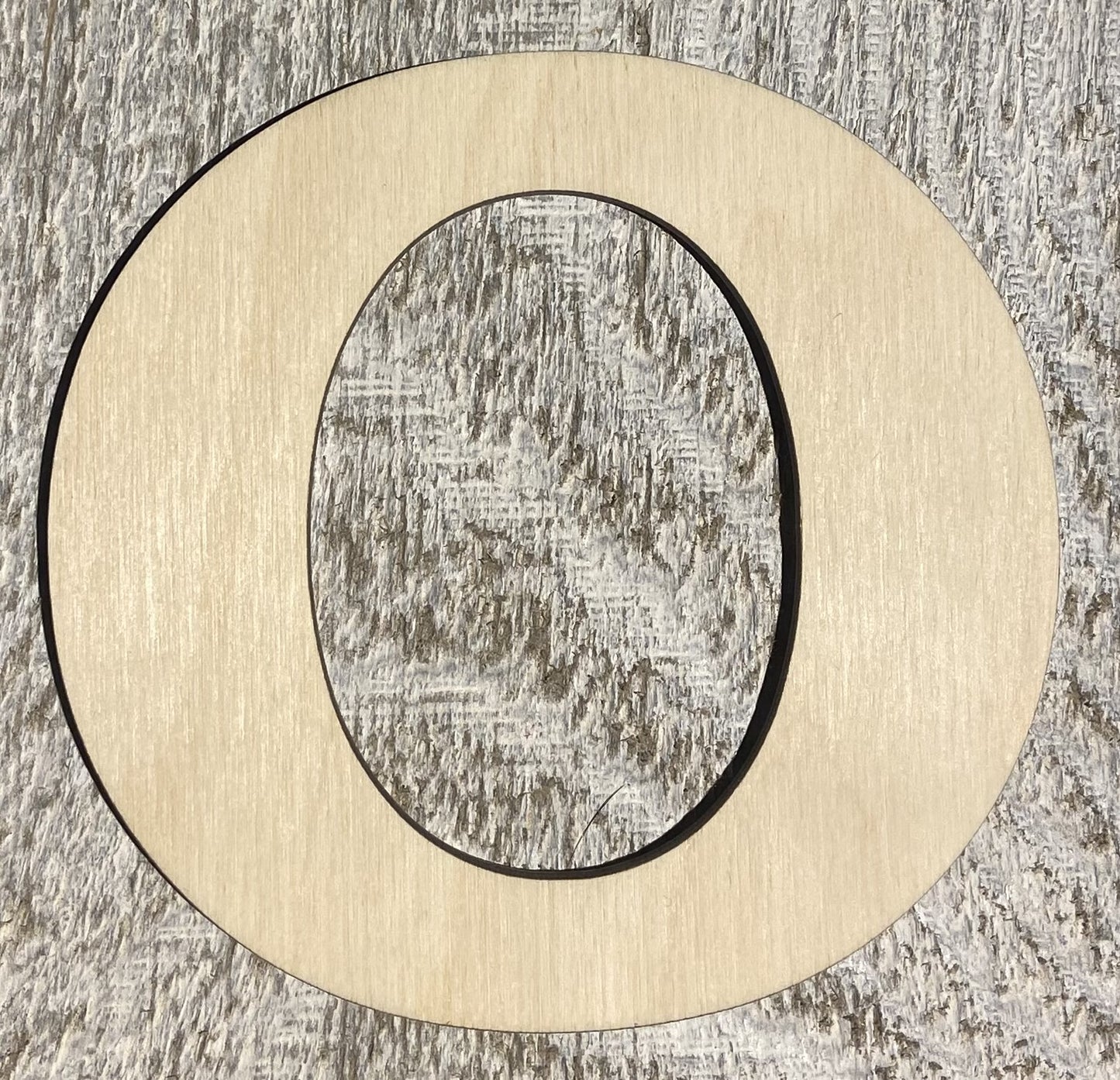 Unfinished 1/4" Plywood Letter - 10" Tall - A-Z - Font #01