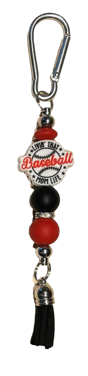 Keychain, Baseball Mom Life