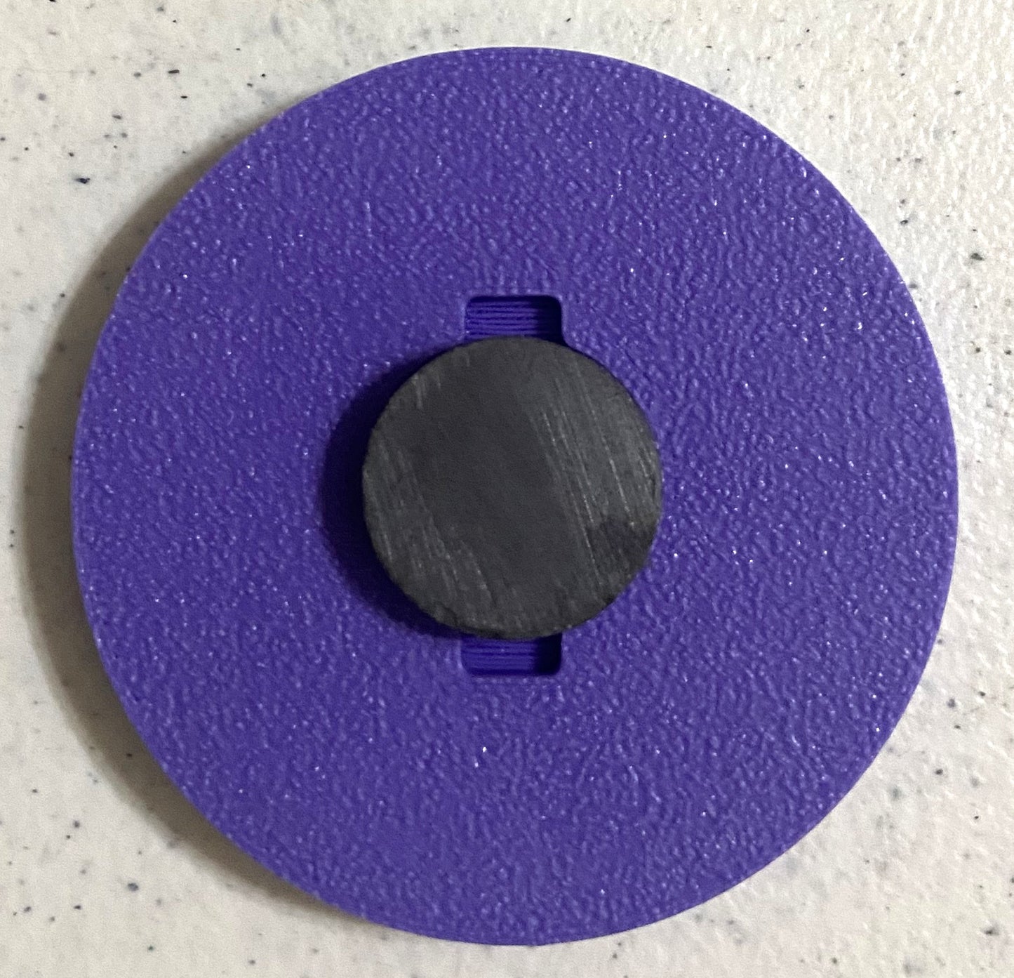 39073 Florence, MS Magnet 2-3/8" White over Purple