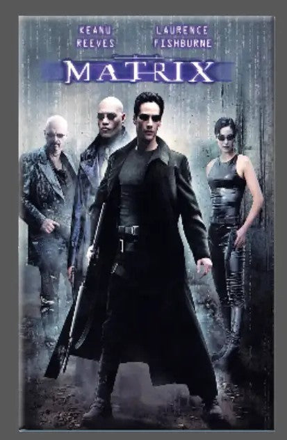 Matrix Movie Poster Fridge Locker Magnet 2" x 3" - M1004