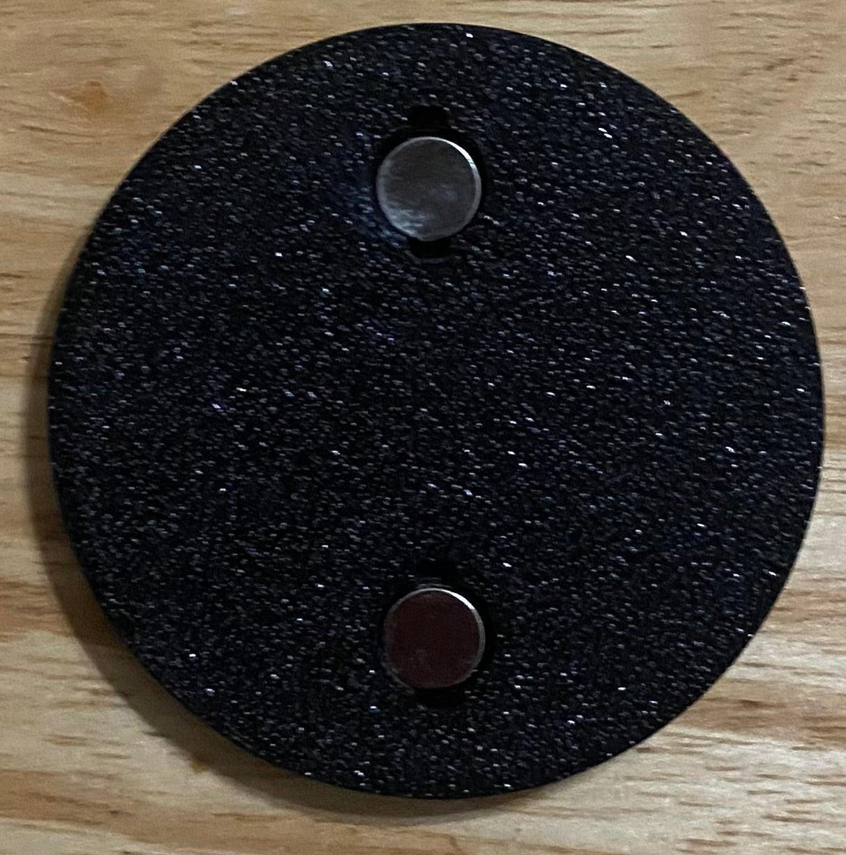 2-3/8" Zip Code Magnet - 39114 Mendenhall, MS - White over Black