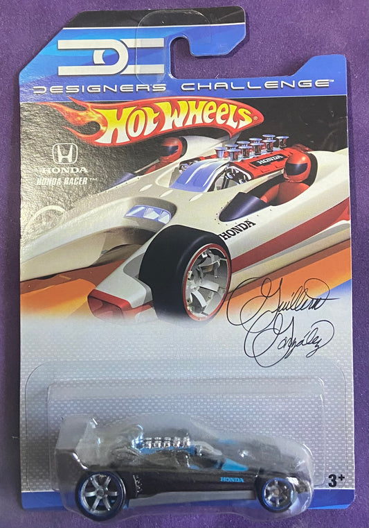 2007 Hot Wheels Designers Challenge #M3322 Honda Racer BLACK