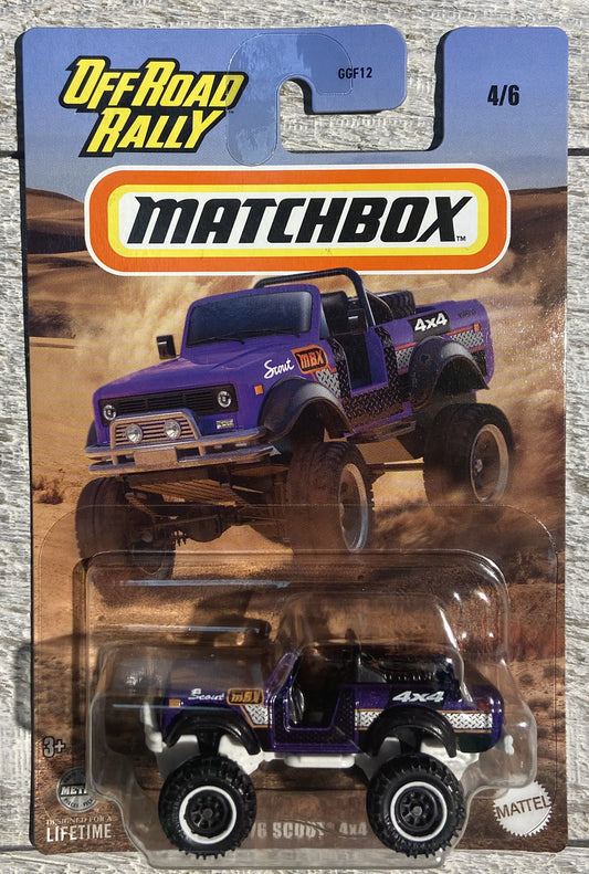2024 Matchbox Off Road Rally #4 1976 Scout 4x4