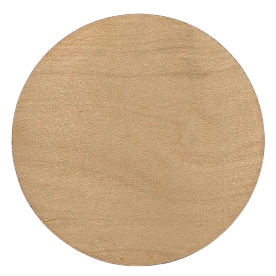 Ready to Paint Plywood Shape - Circle - S511
