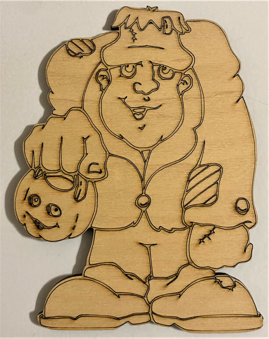 Ready to Paint Plywood Shape - Frankenstein - S065