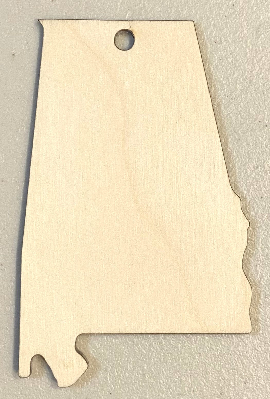 Ready to Paint Ornament - 1/8" Plywood - Alabama - S217