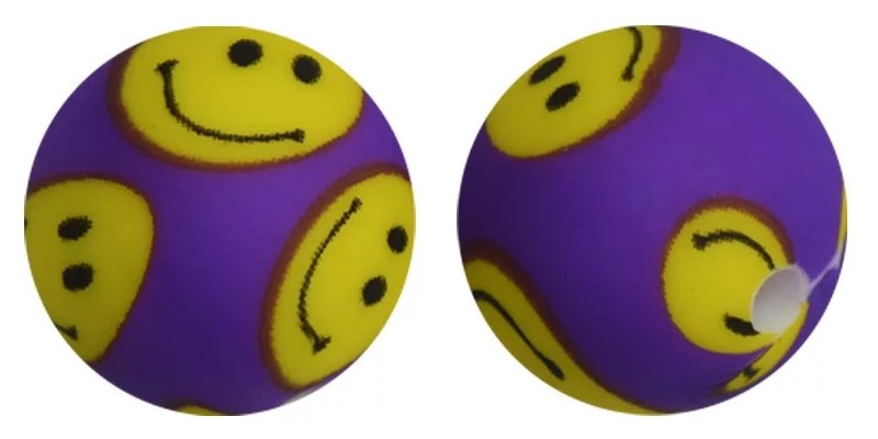 15mm Printed Silicone Beads 5/pack - SB071