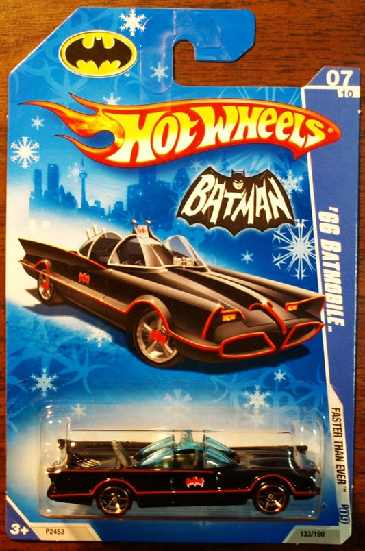 2009 Hot Wheels Snowflake #133 66 Batmbile