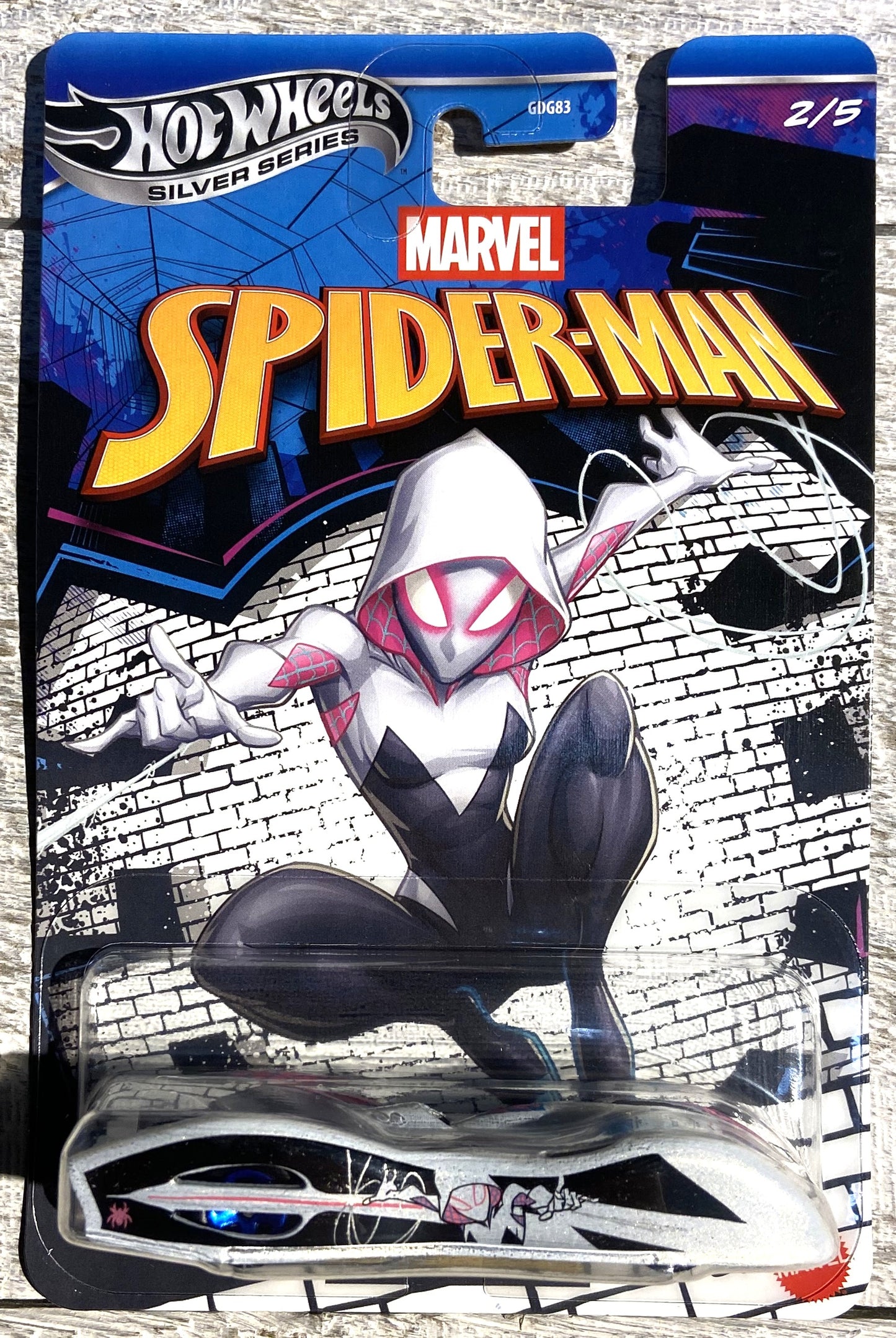 2026 Hot Wheels Silver Series Spiderman #2 Ground FX