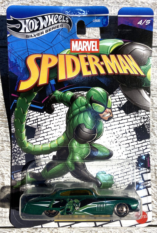 2026 Hot Wheels Silver Series Spiderman #4 Fish'd & Chip'd