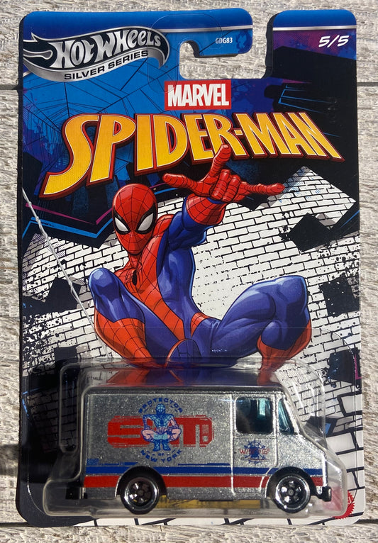 2026 Hot Wheels Silver Series Spiderman #5 Combat Medic