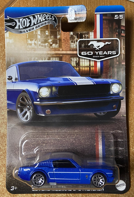 2024 Hot Wheels Silver Series #5 65 Ford Mustang 2+2 Fastback