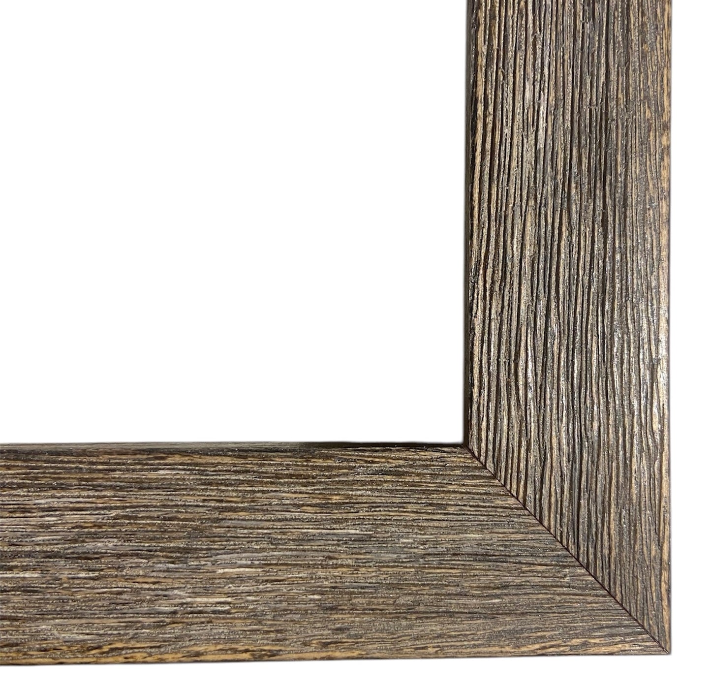 Picture Frame - 1" Brown Barnwood - U004