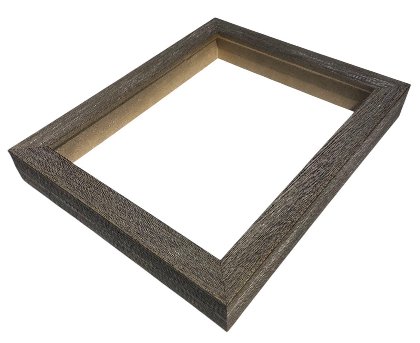 Picture Frame - 1" Brown Barnwood - U004