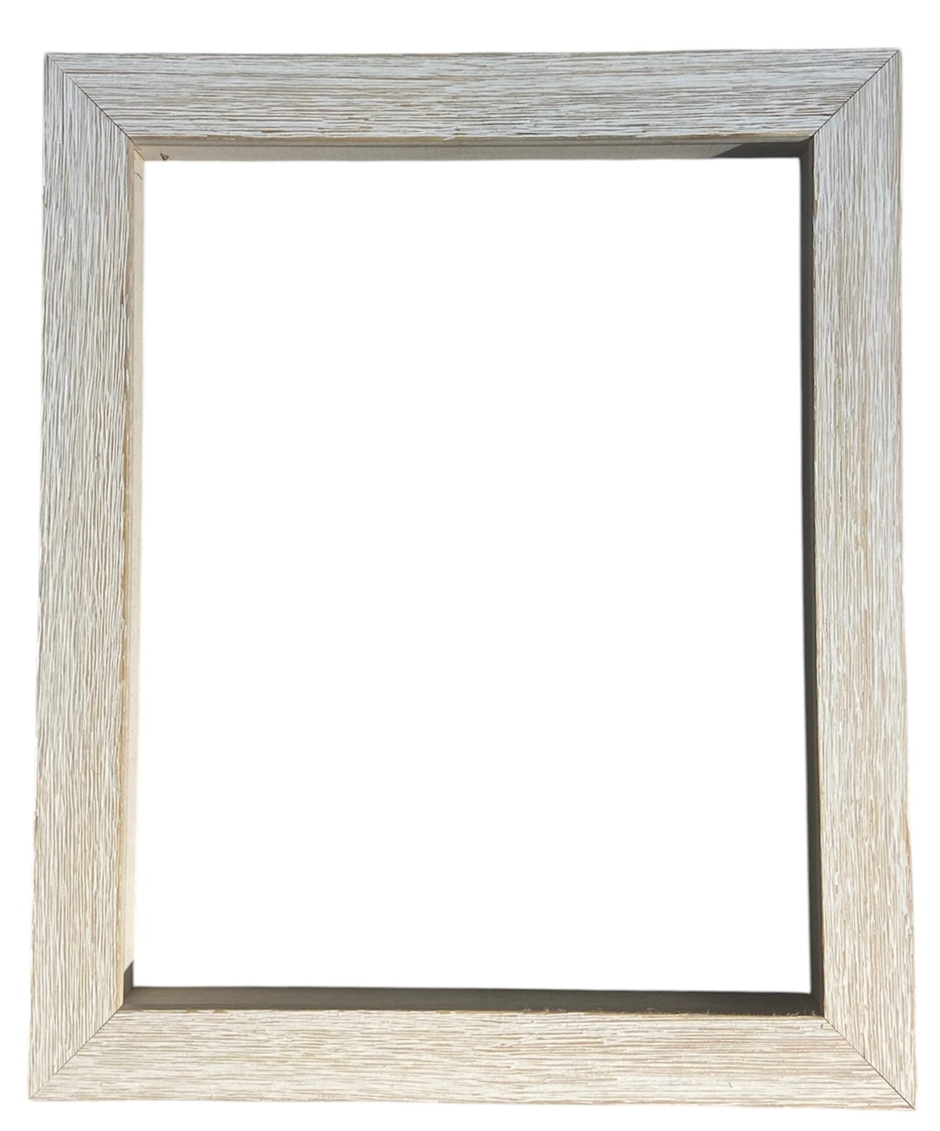 Picture Frame - 1" White Barnwood - U006