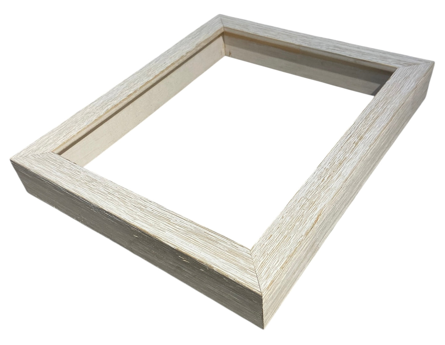 Picture Frame - 1" White Barnwood - U006