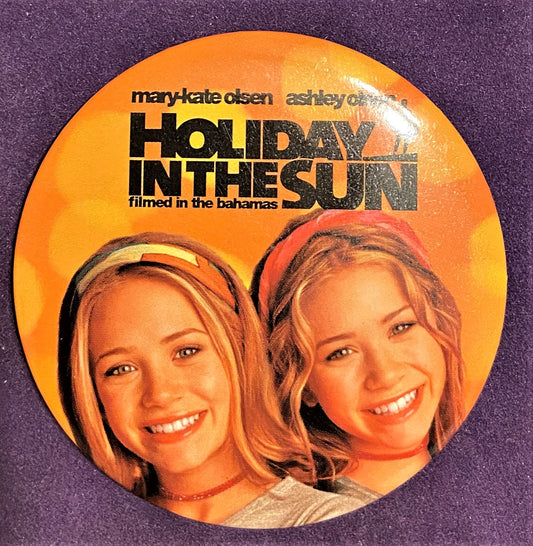 Walmart Button - 3" x 3"  Holiday In The Sun W003