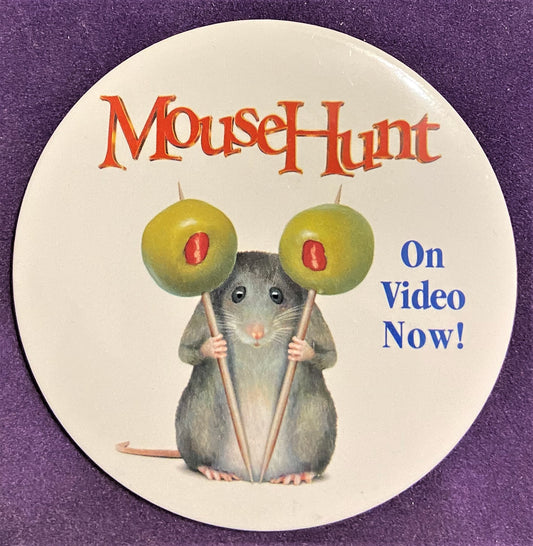 Walmart Button - 3" x 3"  Mouse Hunt W013