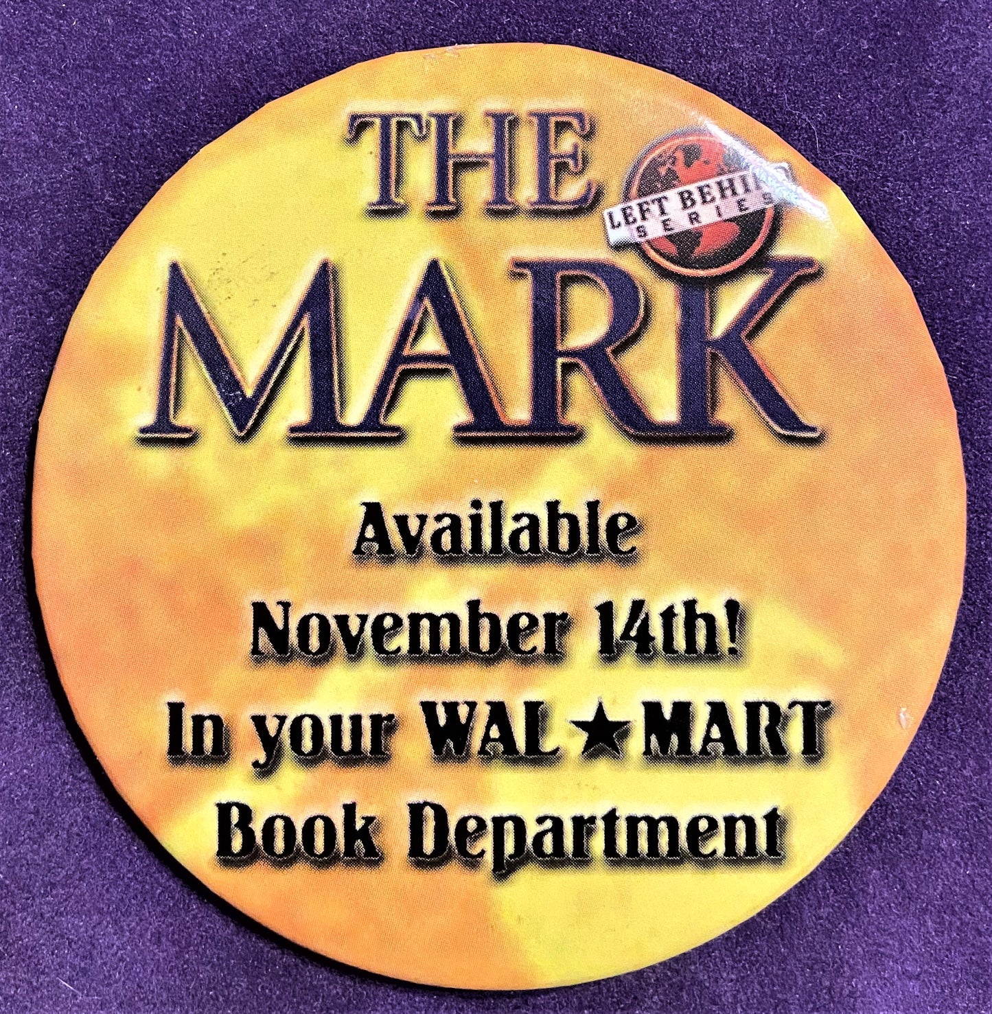 Walmart Button - 3" x 3" - The Mark - W018